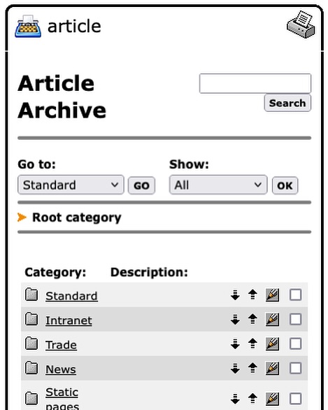 Here is a first look at the updated responsive main content body of the white theme for the eZ Publish Basic Administration. It looks amazing in the browser of a iPhone. Not quite ready yet more polishing needs to go on before the scheduled release date o